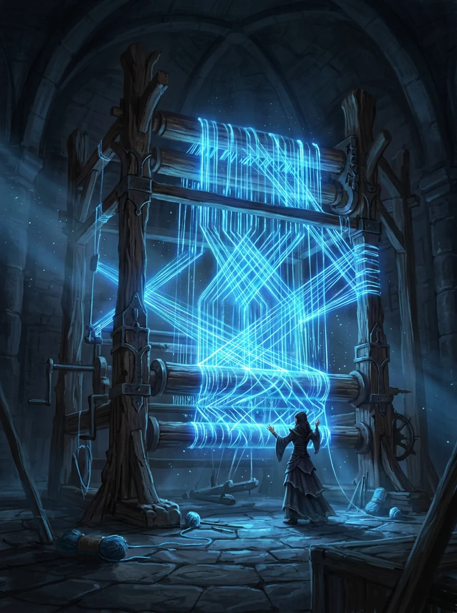 The Oracle's Loom Scene